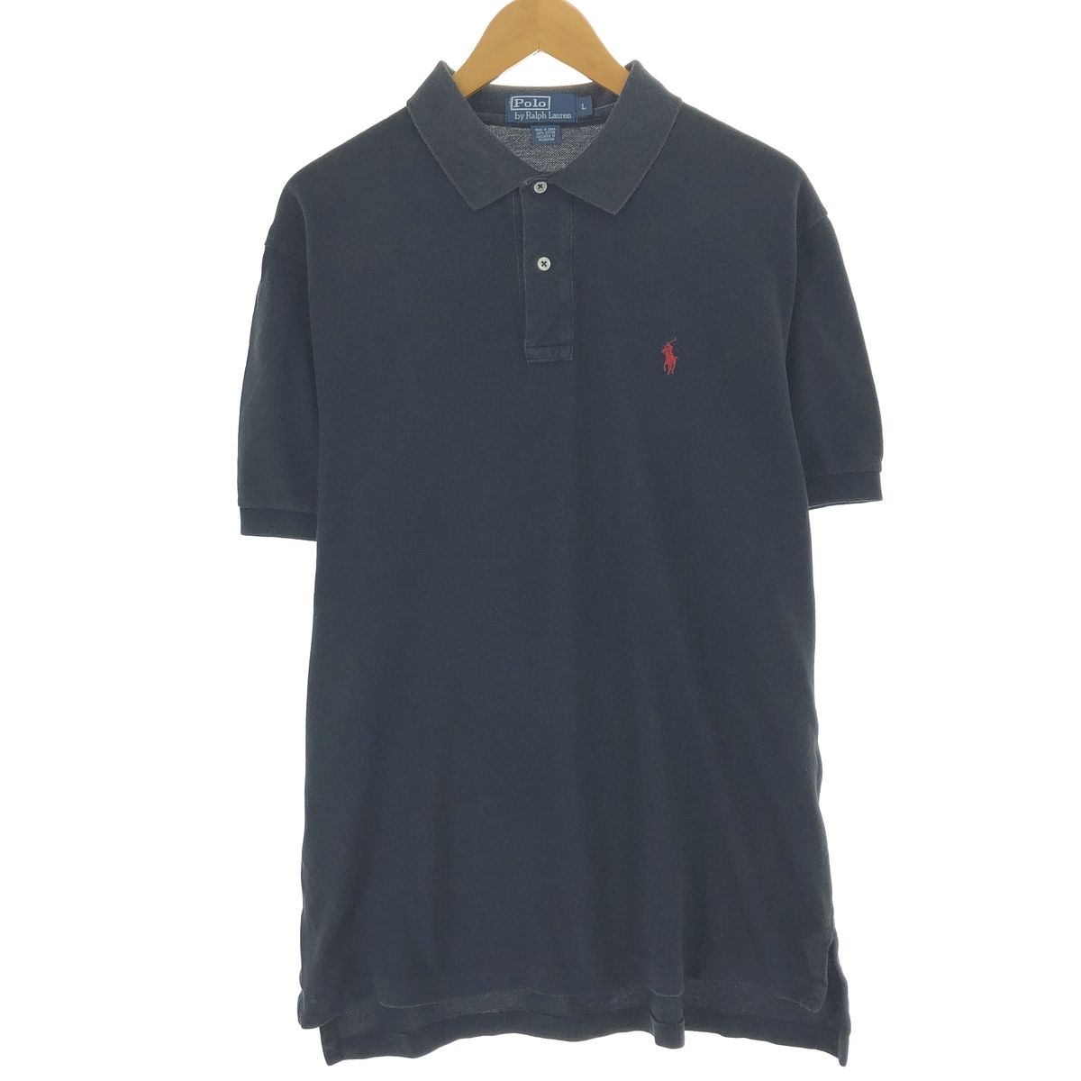古着 ラルフローレン Ralph Lauren POLO by Ralph Lauren 半袖 ポロシャツ メンズL相当/eaa474337