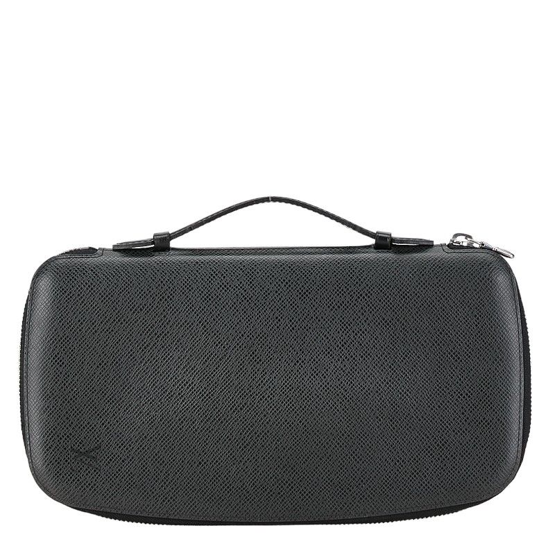 ルイ ヴィトン タイガ オーガナイザー アトールNM ラウンドファスナー