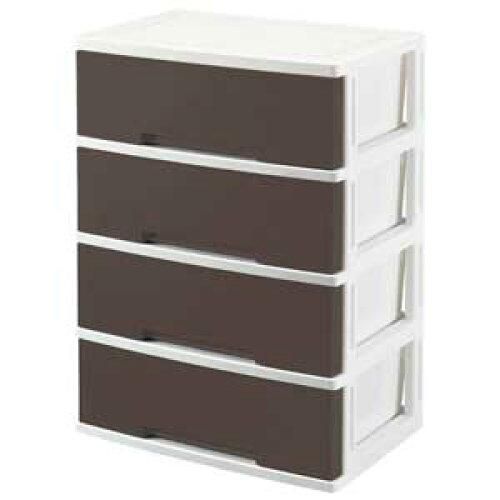 【新品・5営業日で発送】グリーンパル ニューライフ ワイド4段 ブラウン NLW-4BR GP-210116 (1600049)