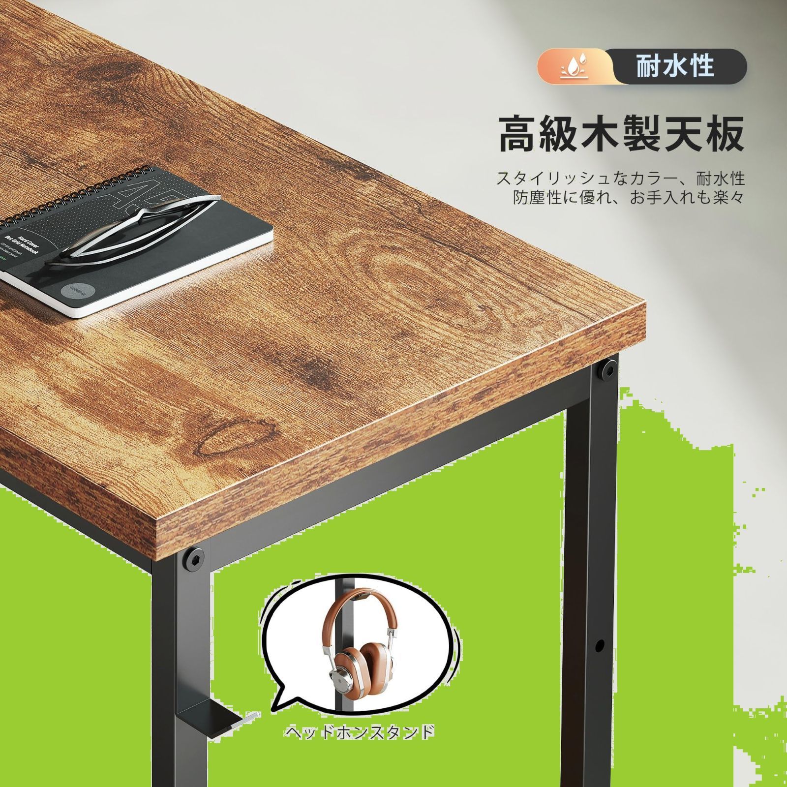 在庫処分】収納袋付き勉強机 pcデスク l字デスク コーナーデスク ゲーミングデスク