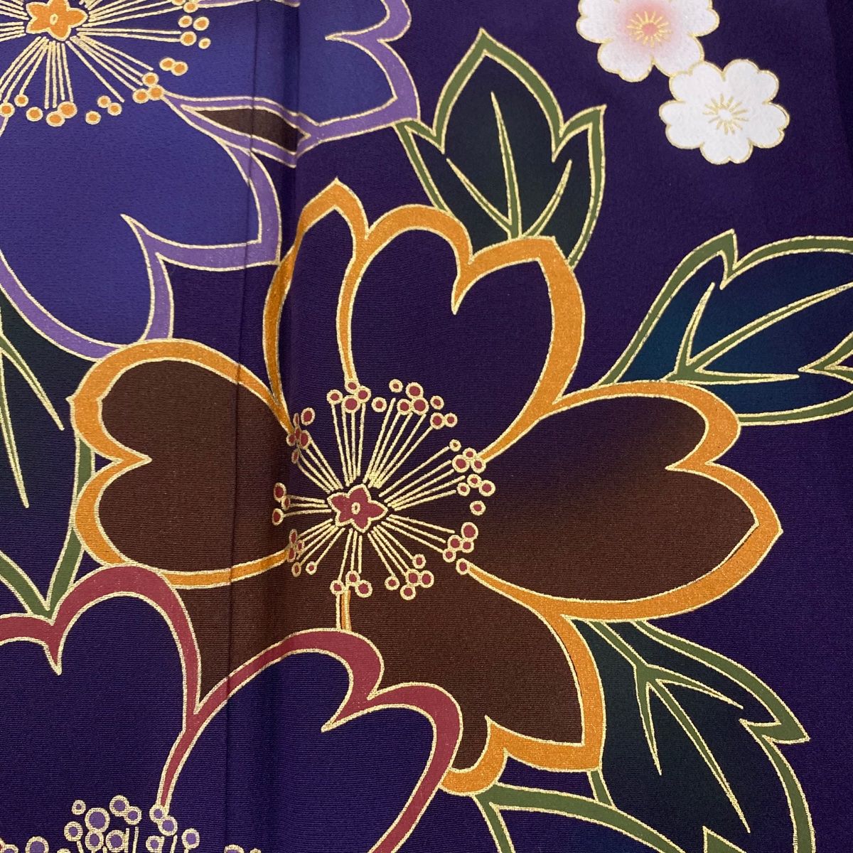 小紋 身丈169.5cm 裄丈66cm 正絹 名品 【中古】（振袖 身丈161cm 裄丈  