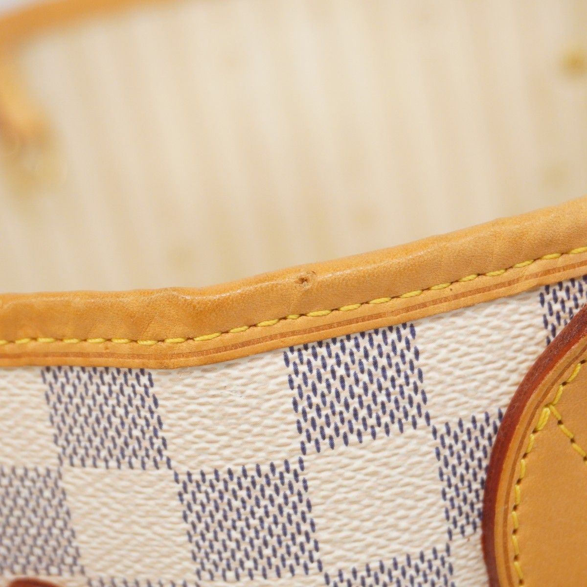 5hb0500-h】ルイヴィトン トートバッグ ダミエ・アズール ネヴァーフル  