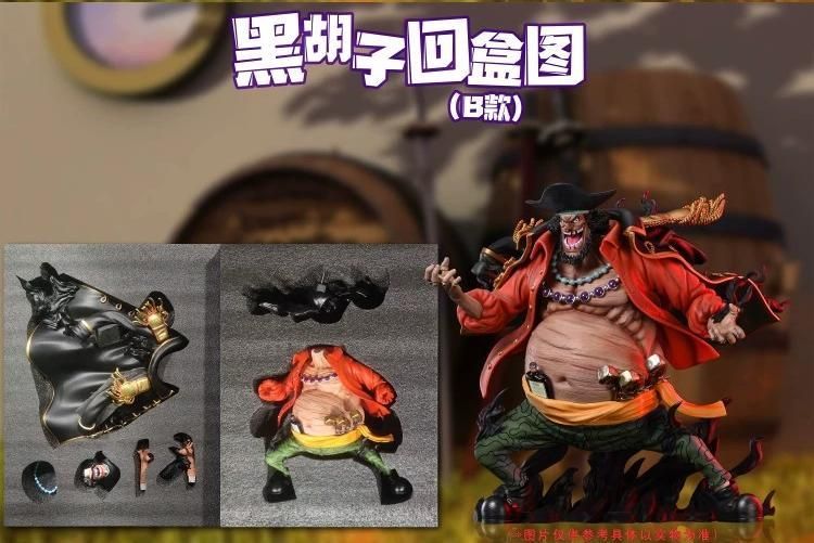 ワンピース マーシャル 黒ひげ フィギュア ガレージキット POP