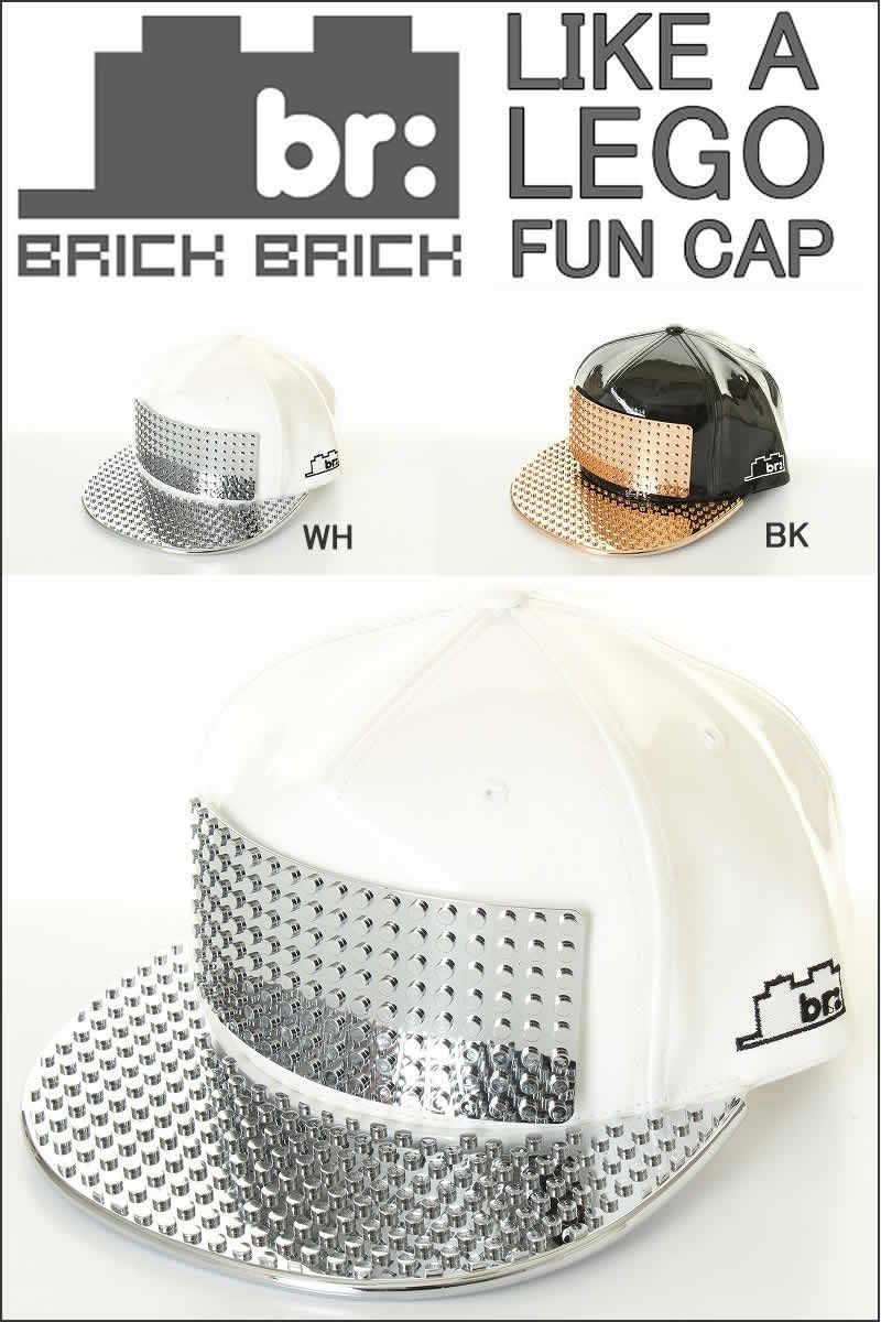 BRICK BRICK GEAR CAP LOS ANGELES USA LIKE A LEGO BLOCK BRAND ブリックブリックキャップ ロスアンゼルス レゴブロック デザインスナップバックキャップ ブリックブリックキャップ ブロックデザインキャップ