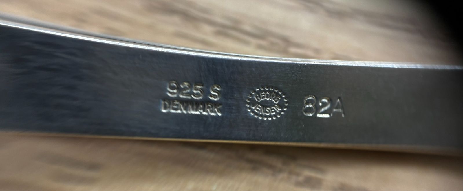 ジョージジェンセン シルバー925製 ネクタイピン 82A 付属品