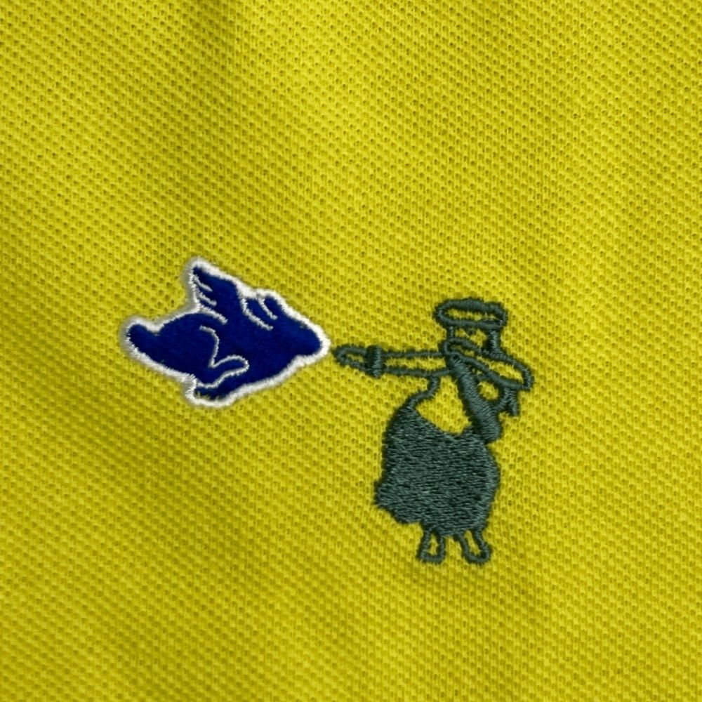 パーリーゲイツ ポロシャツ イエロー ゴルフ サイズ 4 PEARLY GATES