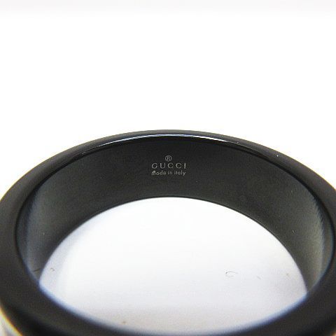 GUCCI グッチ アイコンリング サイズ21 (19号相当) セラミック 指輪