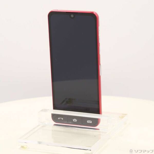 品〕 BASIO active 64GB 節約 レッド SHG09 au SIMフリー【198】