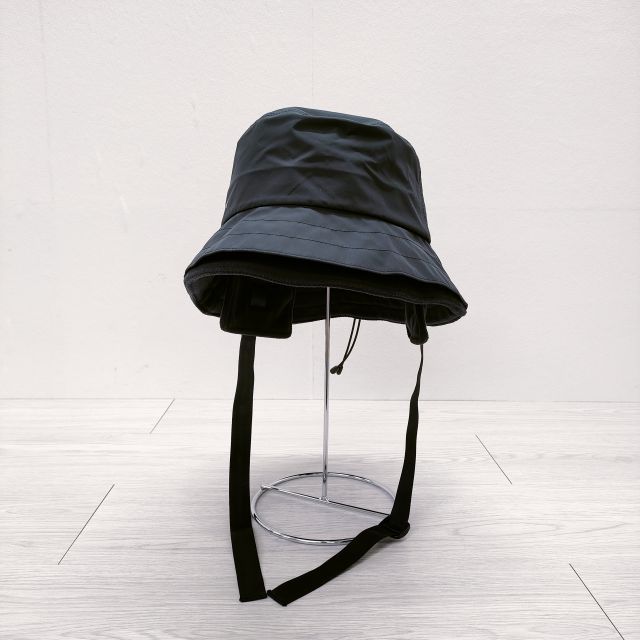 ALMOSTBLACK/Daiwa D-VEC ディーベック GORE-TEX PRODUCT POLARTEC HAT 22AW レイヤード ドッキング 帽子 ハット ハット ブラック メンズ オールモストブラック/ダイワ【中古】4-1104T