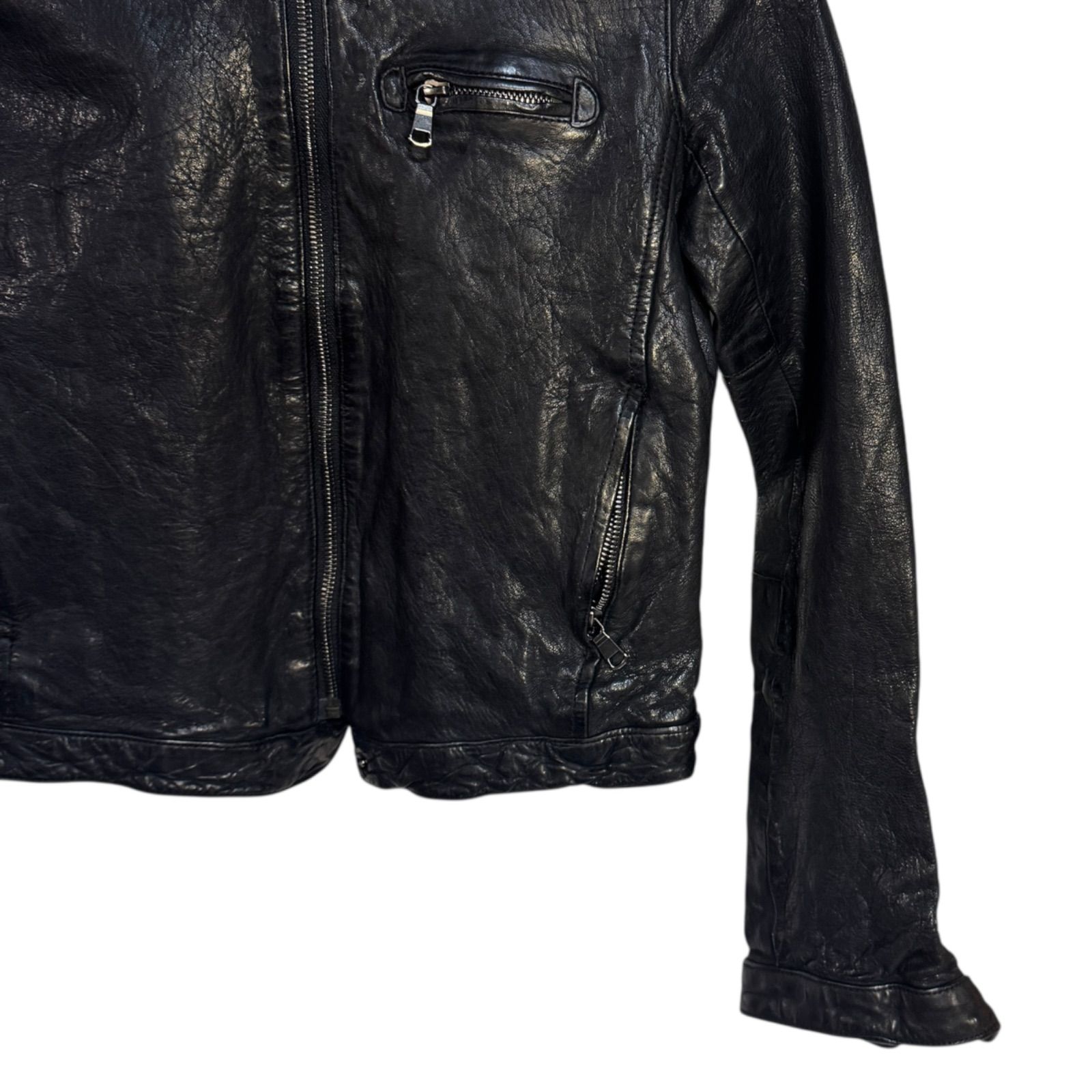 スタニングルアー 16AW ムートンレザーライダースジャケット 【公式通販】