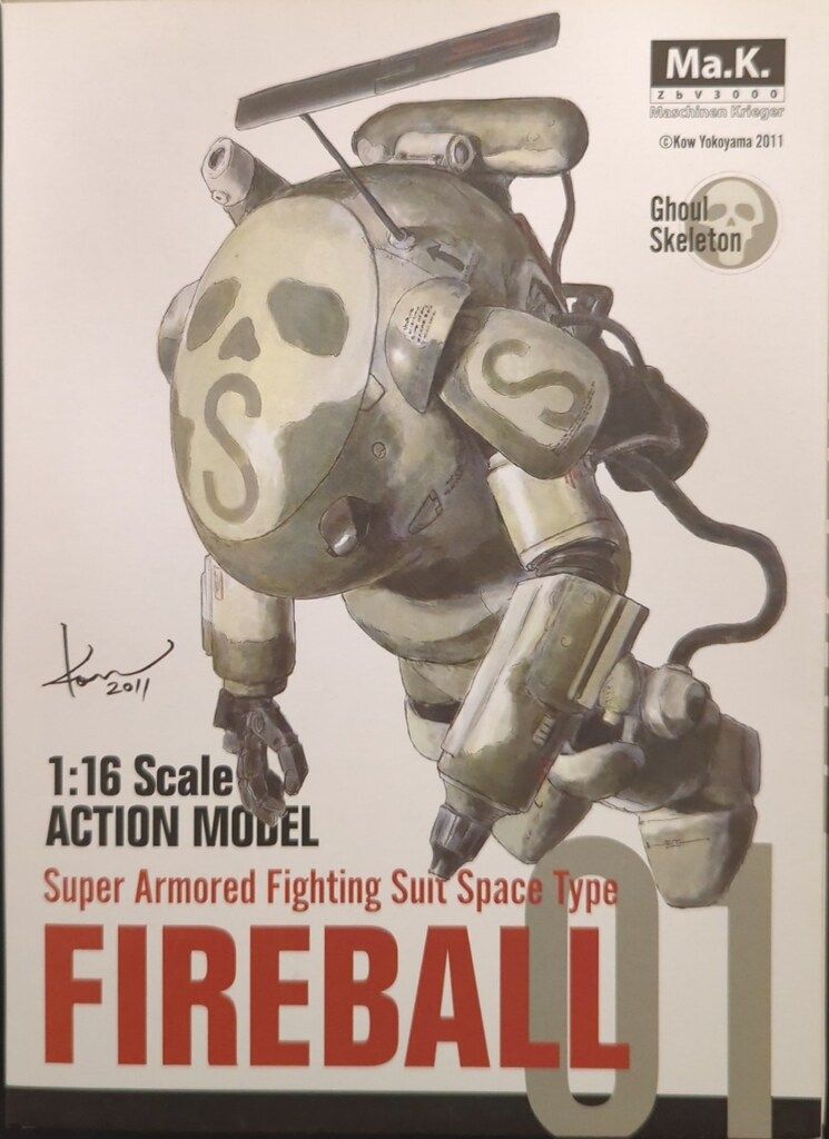 千値練 マシーネンクリーガー !)ファイアボール スカル迷彩ver/マシーネンクリーガー 1/16