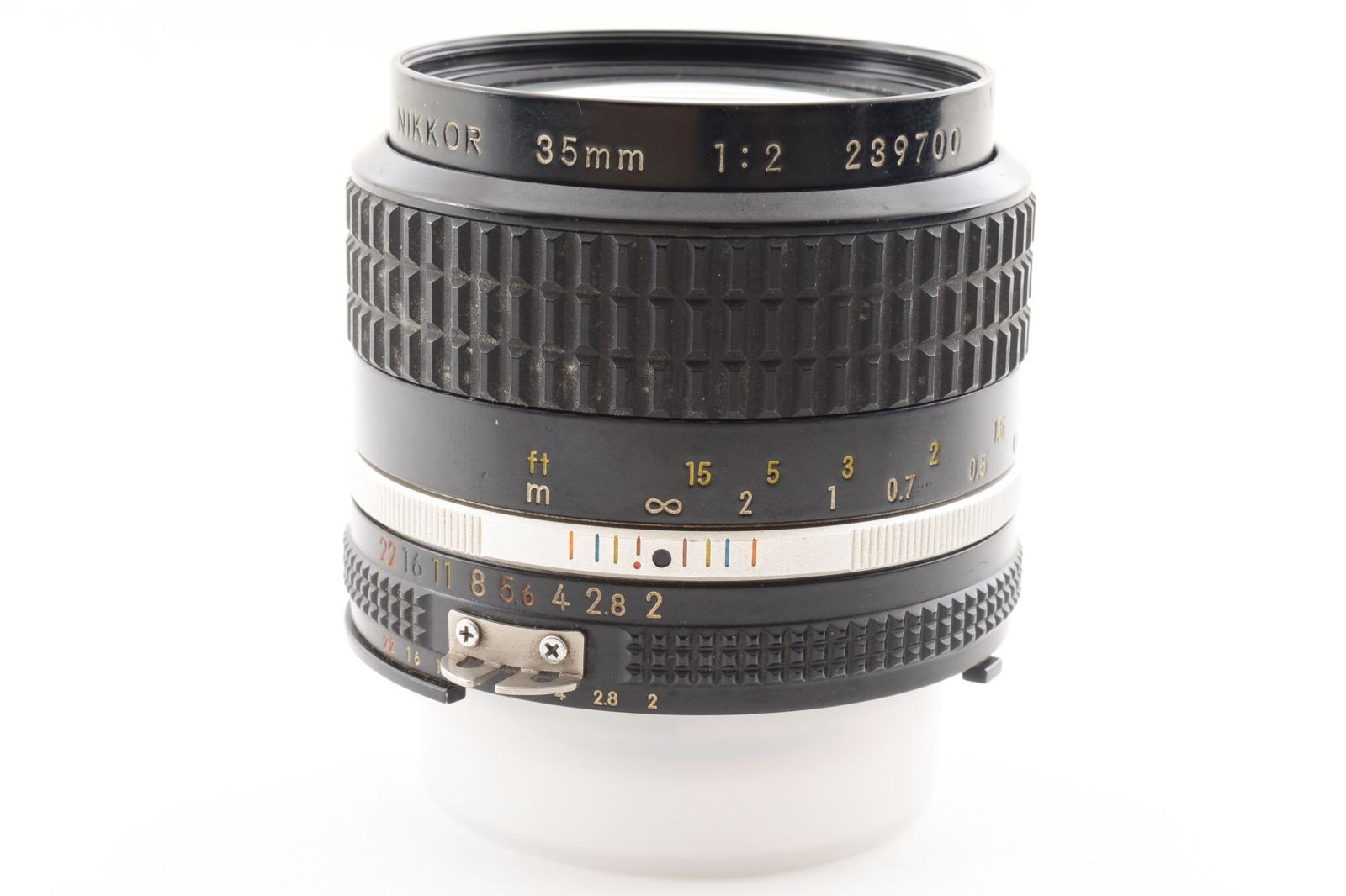 ニコン Nikon Nikkor Ais Ai-s 35mm f/2 Wide Angle MF Lens [良品