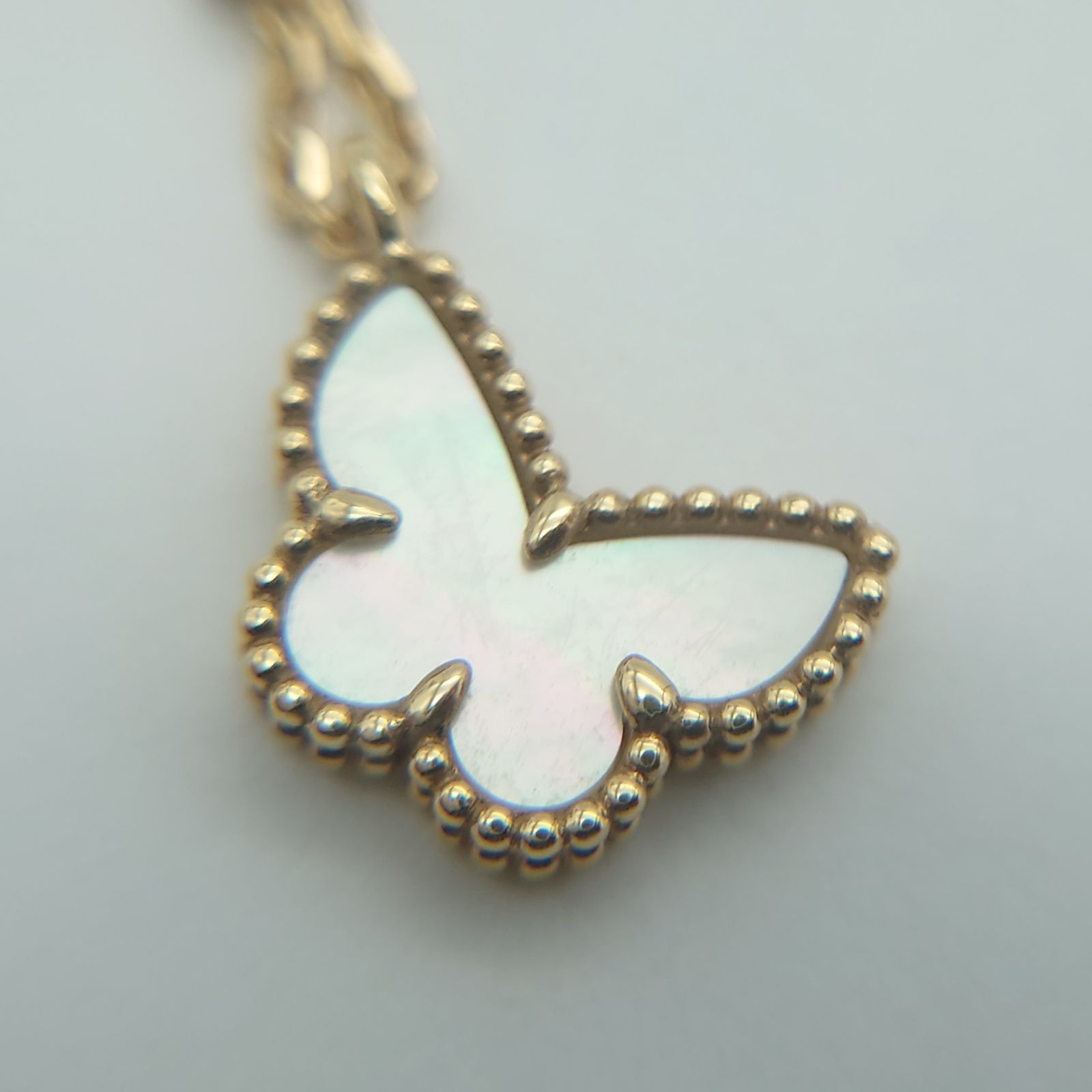Van Cleef & Arpels スウィート パピヨン ペンダント すぐ届く！スウィート アルハンブラ パピヨン ペンダント 蝶々