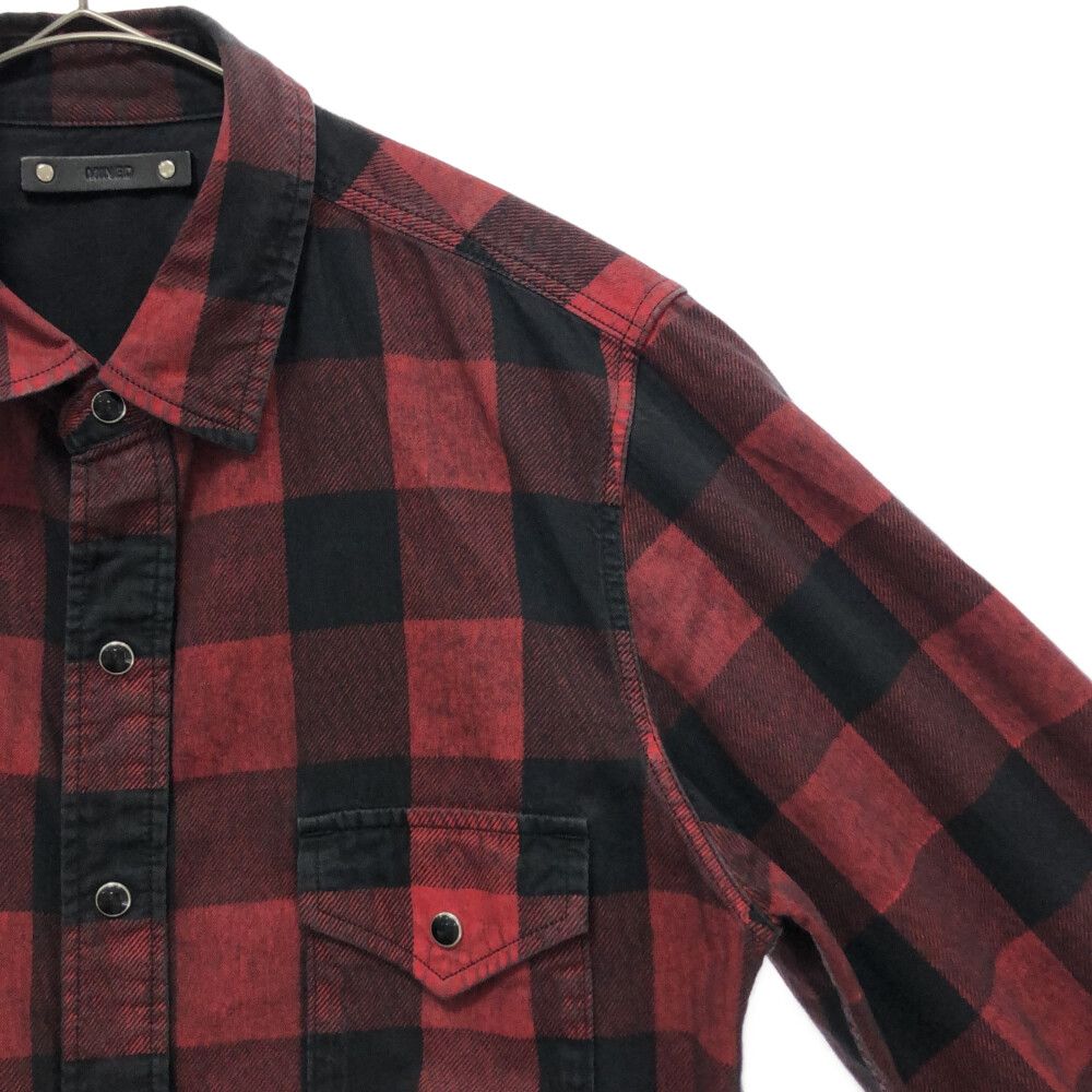 MINEDENIM (マインデニム) Buffalo Check Denim Western SH MINEDENIM (マインデニム) Buffalo Check Denim Western SH