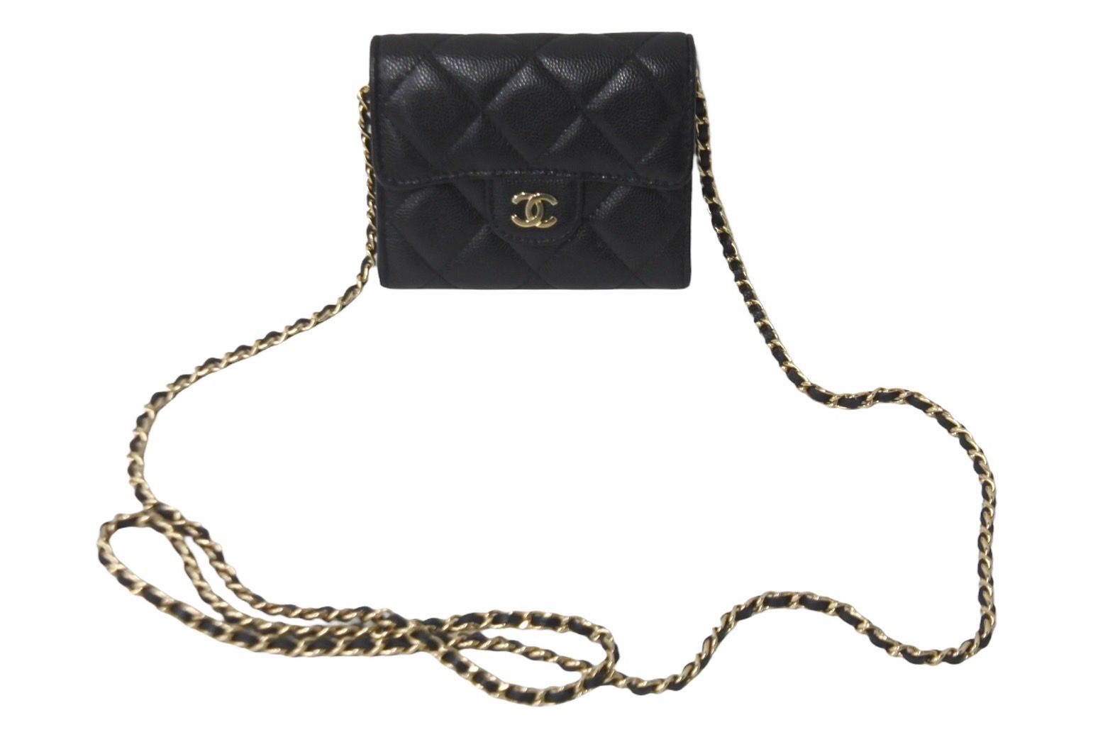 極美品 CHANEL シャネル ショルダーバッグ チェーンウォレット 30番台 ...