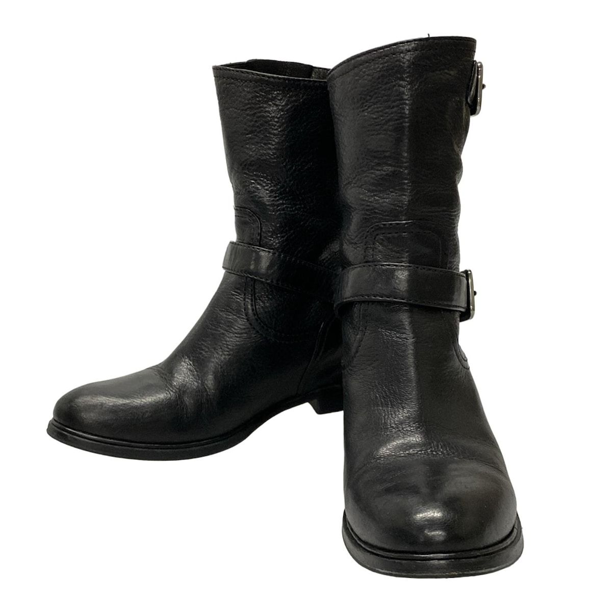 PRADA SPORT プラダスポーツ ショートブーツ 35 1|2 レディース - 黒 レザー