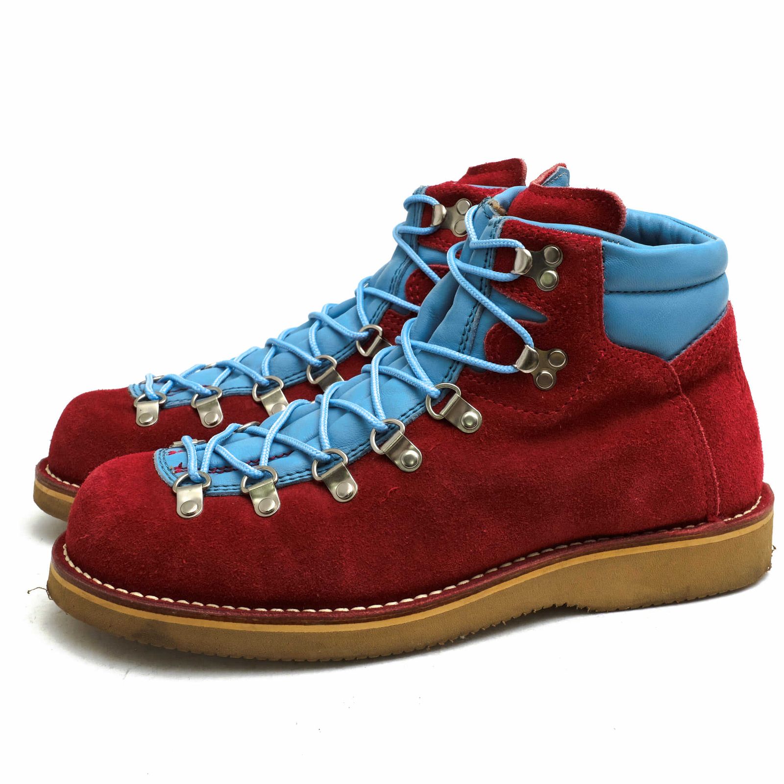ダナー／Danner マウンテンブーツ トレッキングブーツ シューズ 靴 メンズ 男性 男性用スエード スウェード レザー 革 本革 レッド 赤  D-7619 VERTIGO GTX バーティゴ Vibramソール