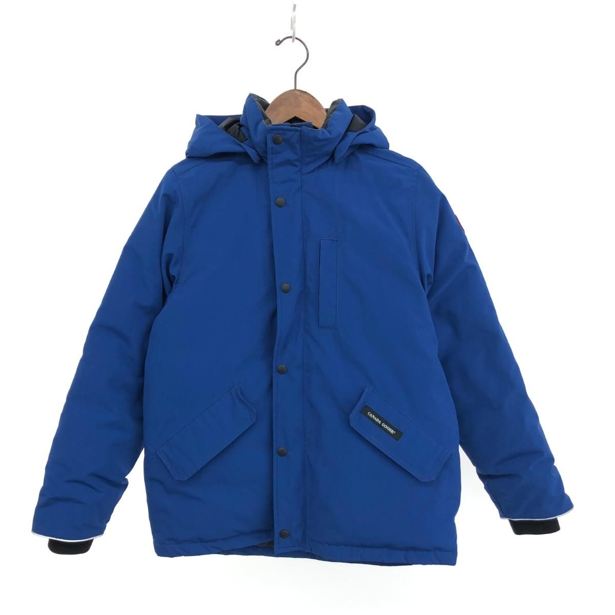 CANADA GOOSE カナダグース  ダウンジャケット キッズサイズ:XL(18) 68F8490 ブルー  キッズ 　240001128273