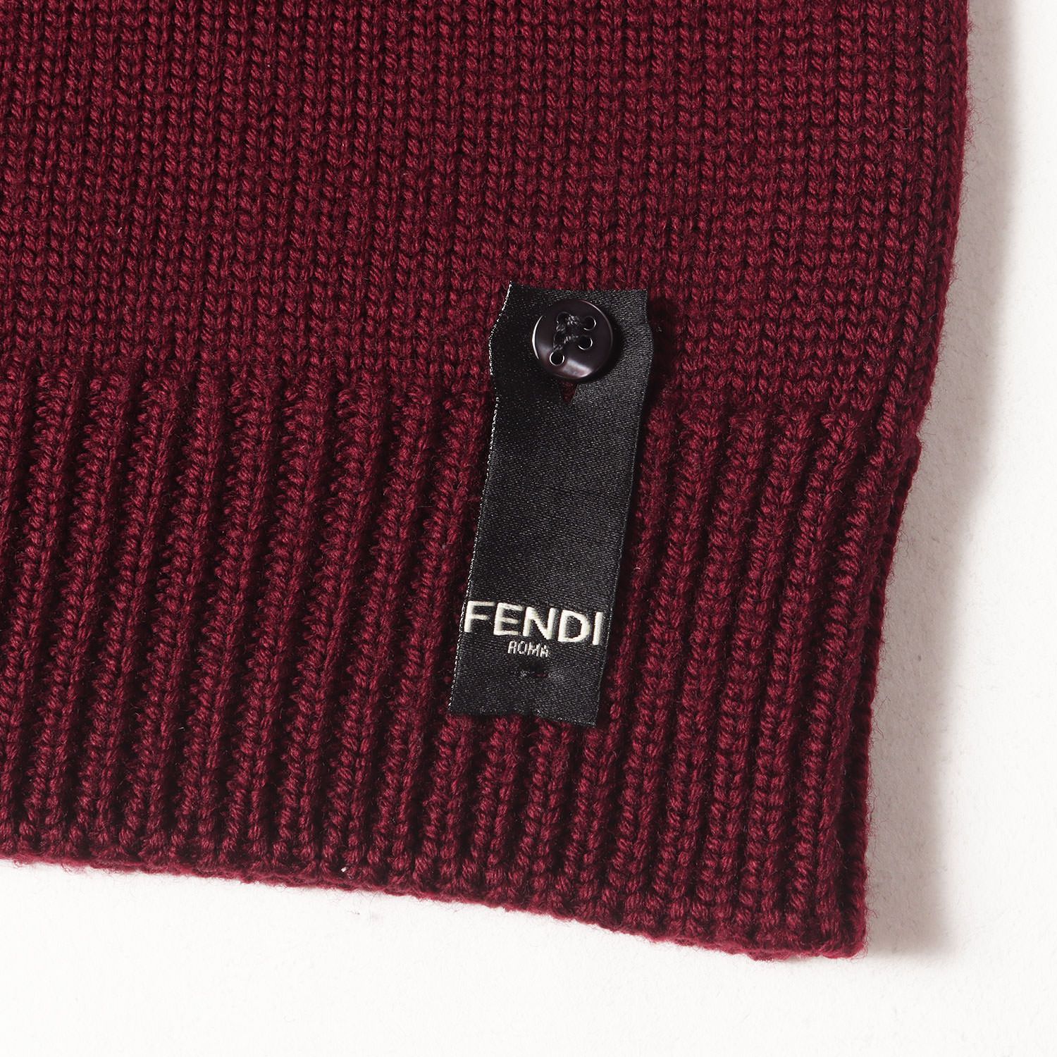 FENDI フェンディ ニット バーガンディ ボルドー サイズ:54