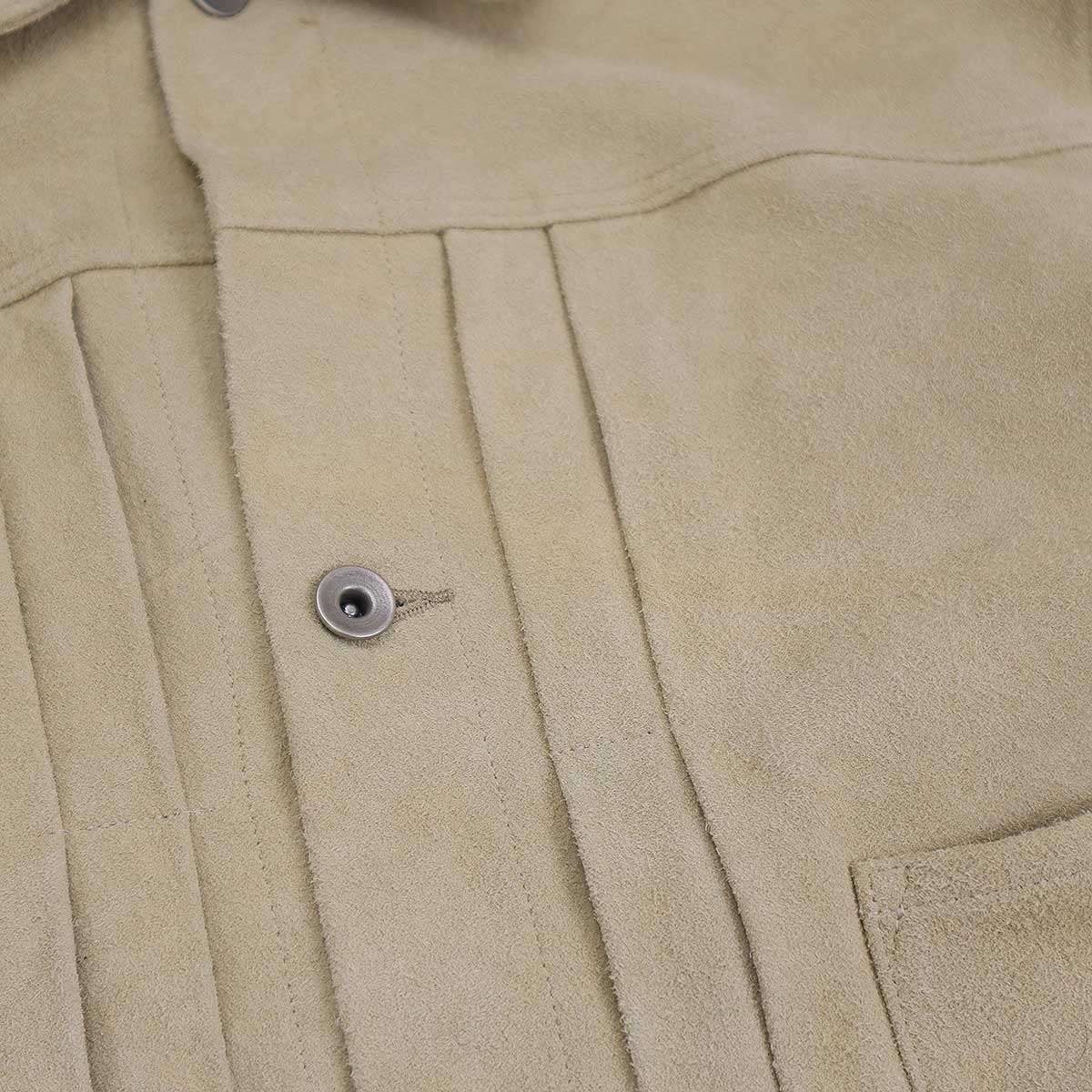 COMOLI コモリ 20SS ディアスキン1stジャケット R01-01011 ベージュ 2 