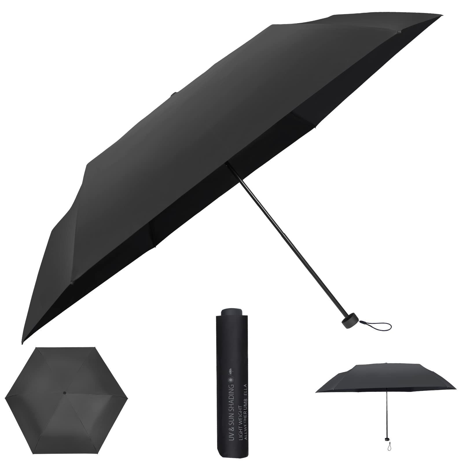 折り畳み日傘 超軽量223g 晴雨兼用 99.9％以上UVカット率99.99%以上 ...