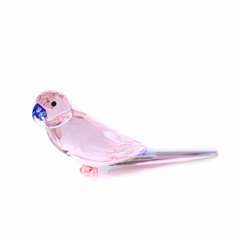 スワロフスキー 廃番品 置物 鳥 グリーンロゼラ 901601 置物