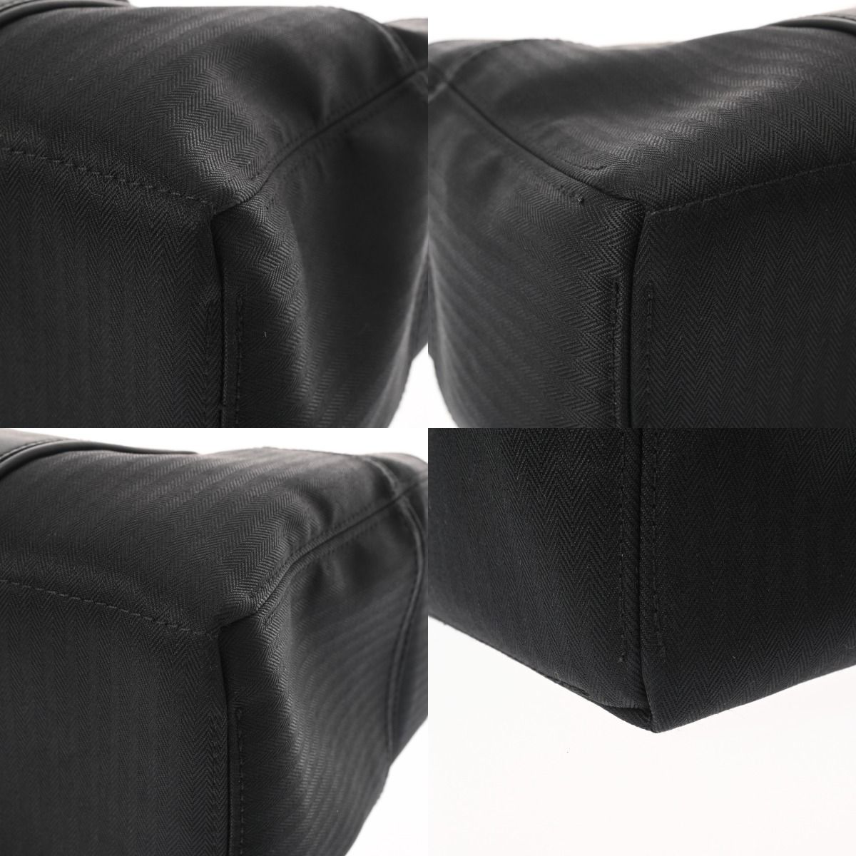 エルメス アカプルコ PM ブラック レディース トワルシェブロン ハンドバッグ DECORATOM_COM_BR