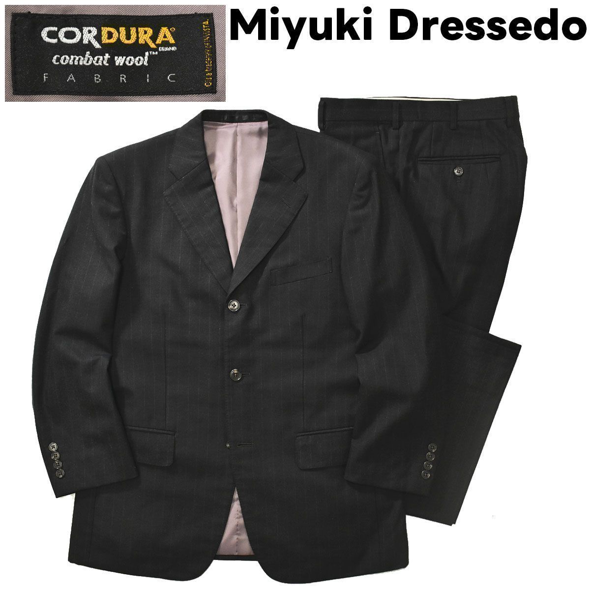 上質】 Miyuki Dressedo ミユキドレッシード 3B シングル スーツ - メルカリ