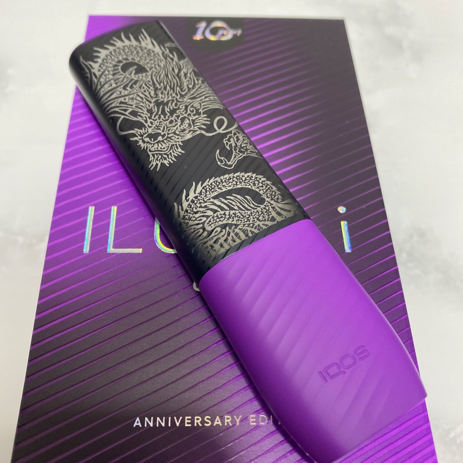 龍 鳳凰 デザイン iQOS ILUMA i ONE アイコス イルマ i ワン 10周年