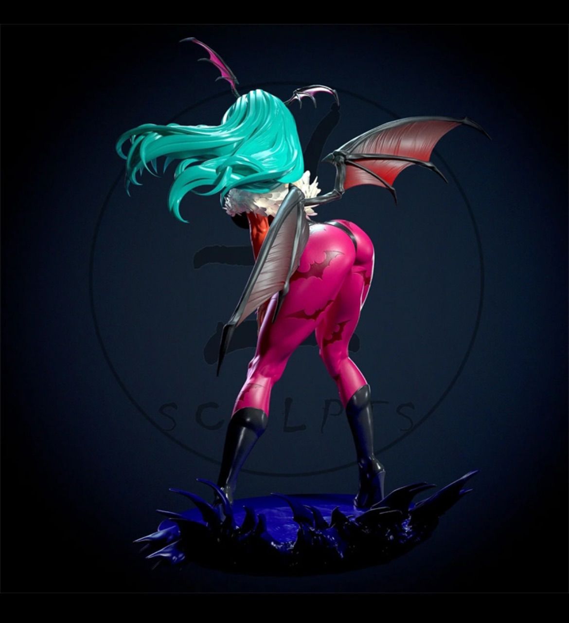 1/8 ガレージキット フィギュア 未塗装 ヴァンパイア モリガン