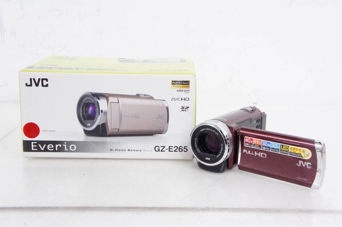 中古】JVC Victorビクター エブリオEverio ハイビジョンメモリー