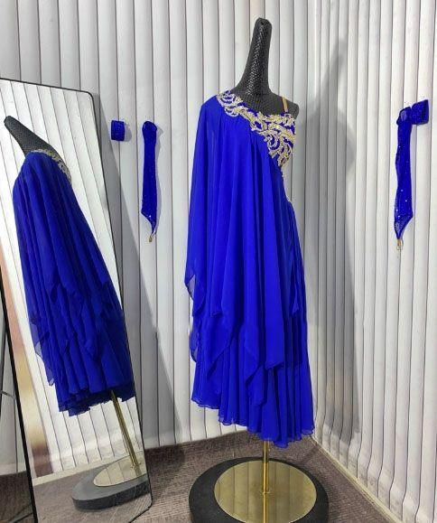 社交ダンス衣装 ラテンワンピースドレス