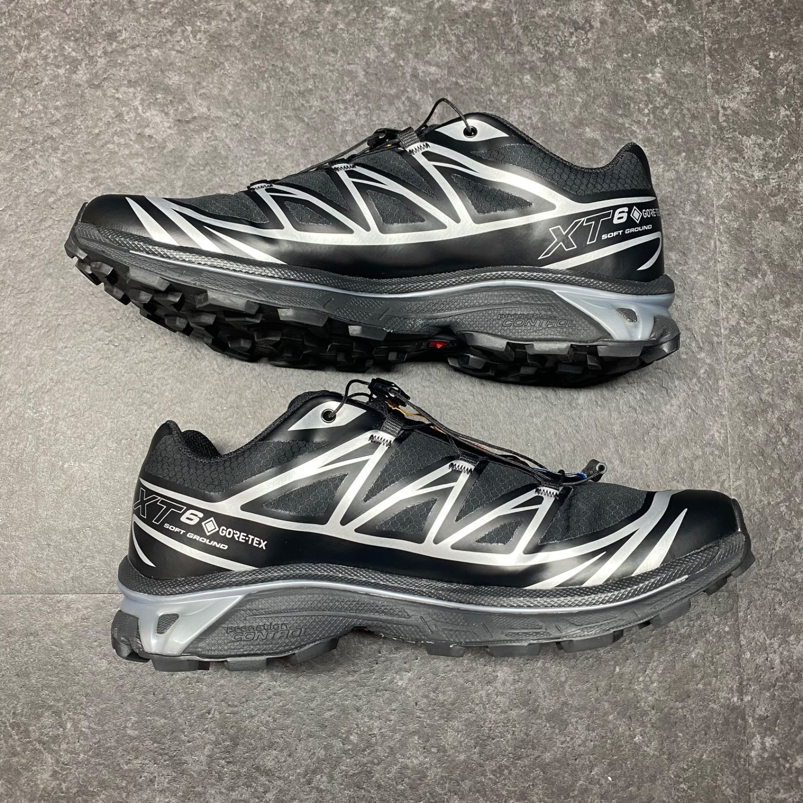 SALOMON サロモン XT-6 GT-X BLACK SILVER GORE-TEX 474506 27.5cm スニーカー - メルカリ