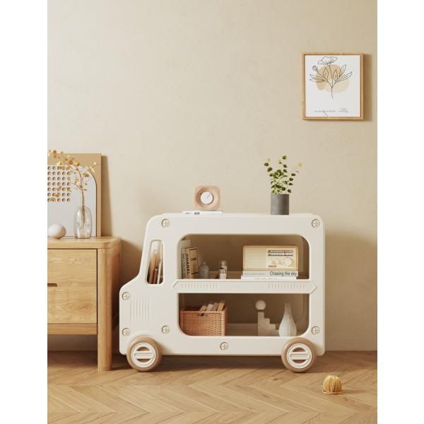 収納ボックス ワゴンカート型おもちゃ