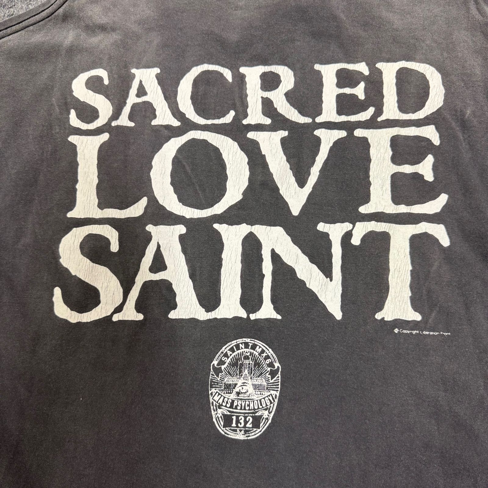 難有SAINT MICHAEL 25SS LS TEE / LOVE SAINT SAINT M×××××× - セントマイケル25SS LOVE SAINT LS TEE(SM-HR8