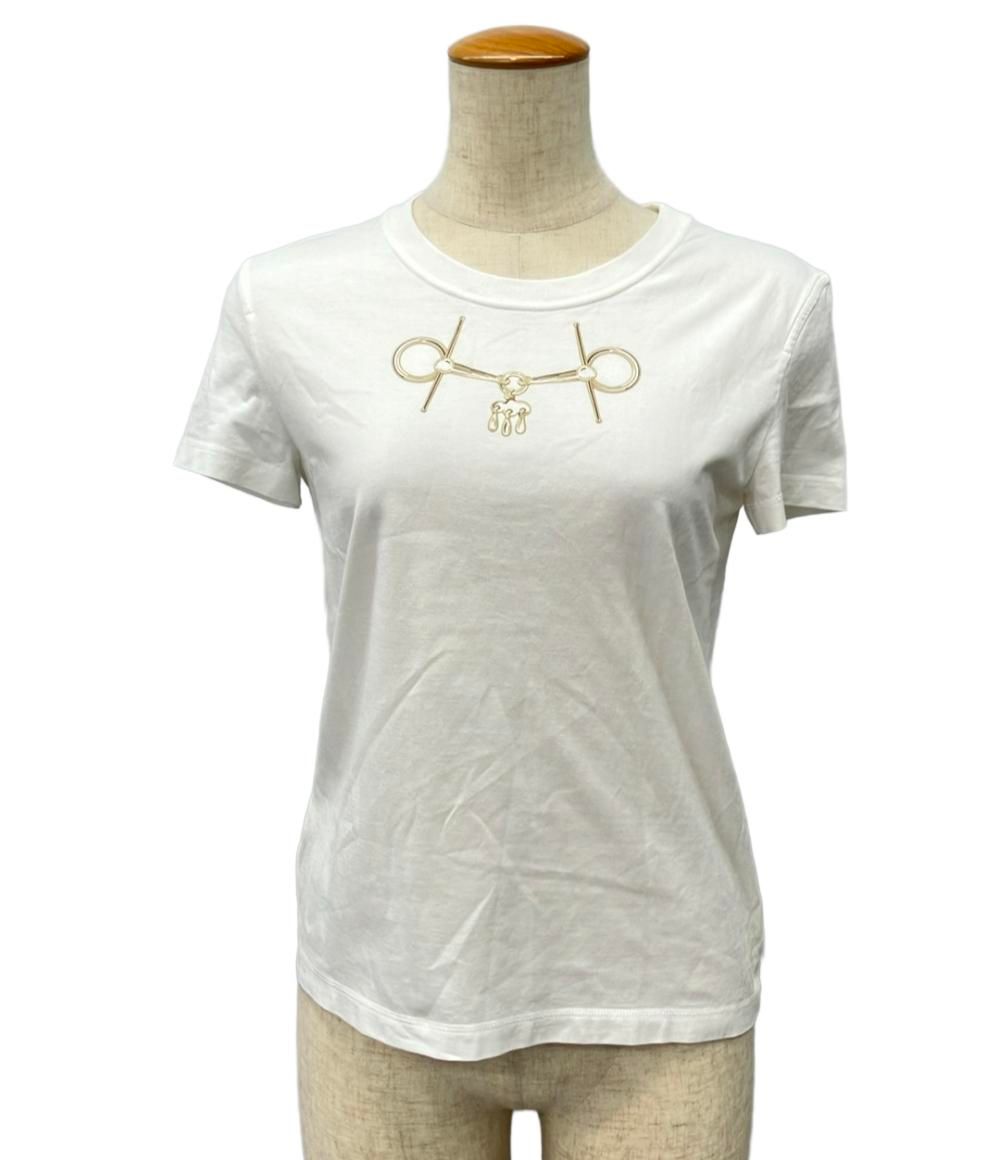 エルメス パリ 半袖Tシャツ 4H4643DA レディース SIZE 34 S HERMÈS PARIS