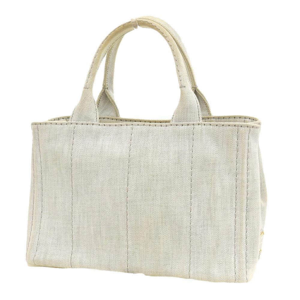 本物保証】 布袋付 プラダ PRADA カナパトート ロゴ トートバッグ  