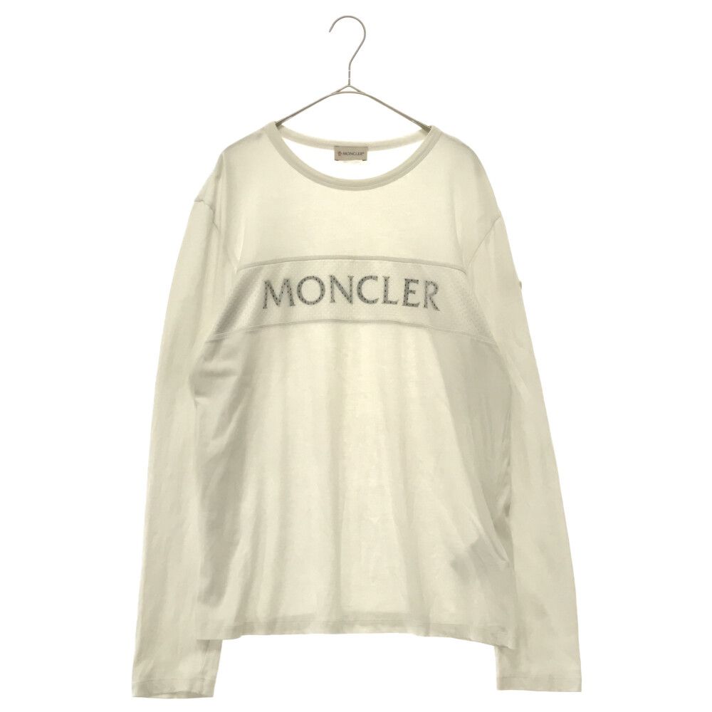 MONCLER (モンクレール) 20SS MAGLIA T-SHIRT メッシュ切り替えロゴT