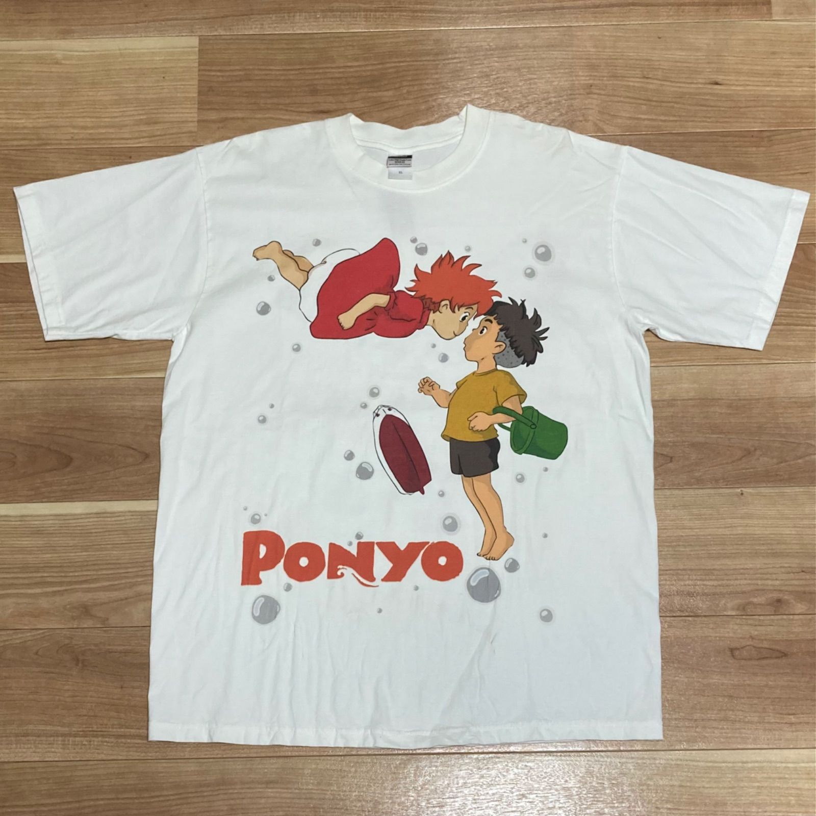 古着 スタジオジブリ STUDIO GHIBLI 崖の上のポニョ PONYO Tシャツ