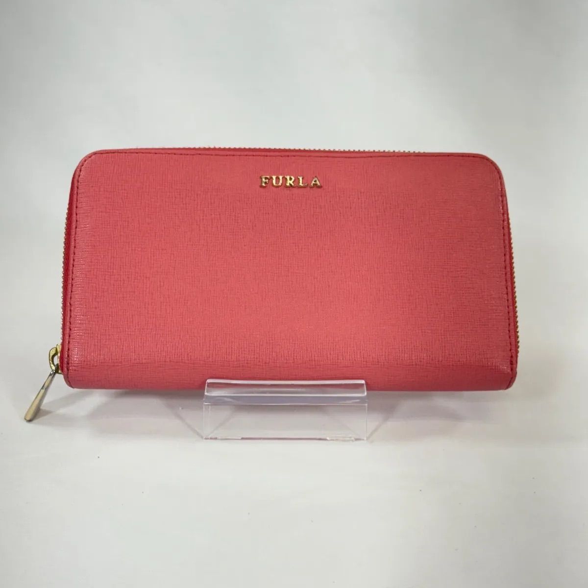美品　FURLA フルラ　長財布　スプレンディダ　コンチネンタル　レザー FURLA フルラ 長財布 レザー スプレンディダ ロゴ フラップ