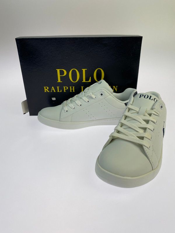 大得価，人気SALE 【中古美品】POLO RALPH LAUREN ポロ・ラルフローレン QUINCEY COURT RF100425 クインシー コート スニーカー 靴 【166-250925-kk-29-min】 スニーカー