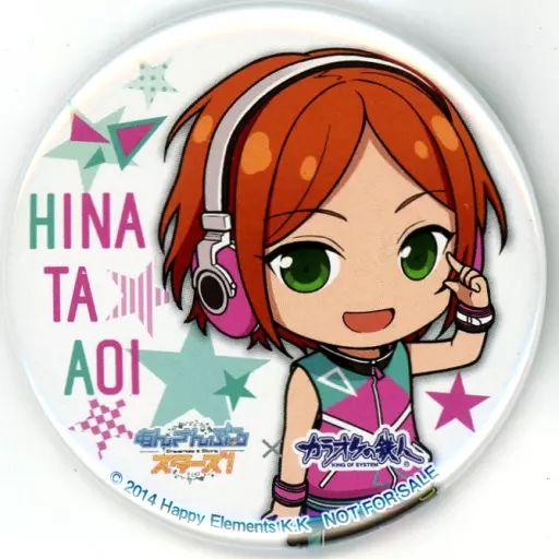 中古】バッジ・ピンズ(キャラクター) 葵ひなた オリジナル缶バッジ