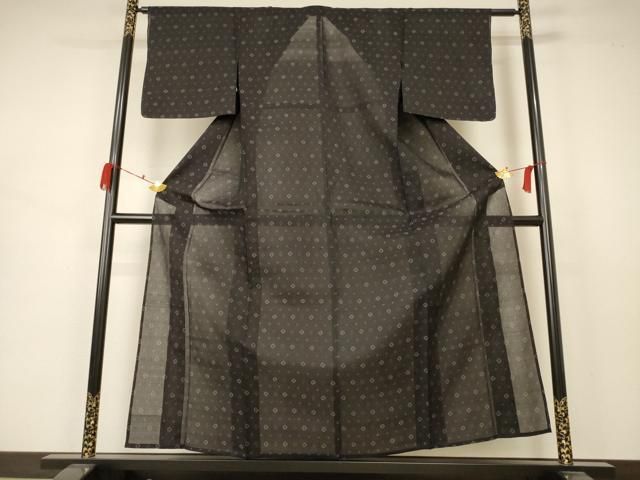 平和屋着物 夏物 紗紬 舞花文 正絹 AABB2524jd