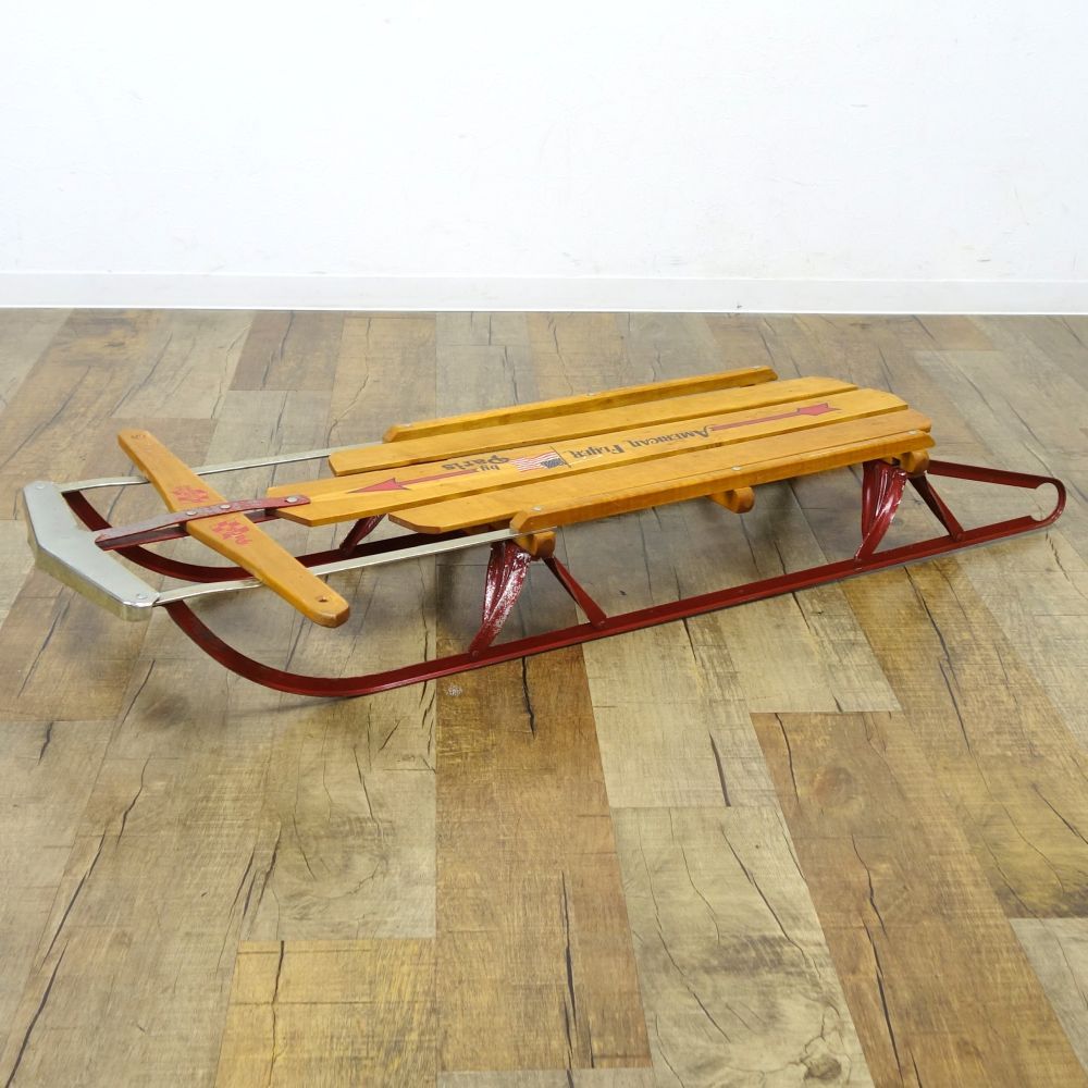 Flexible Flyer II アメリカヴィンテージ木製ソリ 【公式通販】