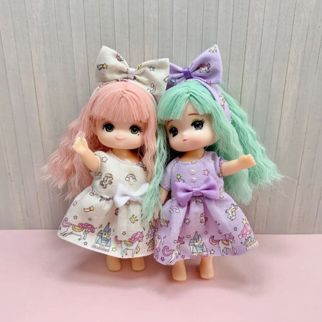 リカちゃん ミキちゃんマキちゃん 服 2着セット メルヘンゆめかわ