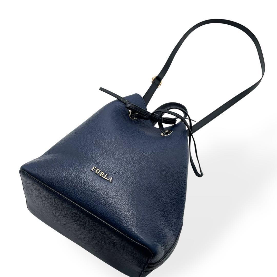 極美品 FURLA フルラ 2way ショルダーバッグ コスタンザ