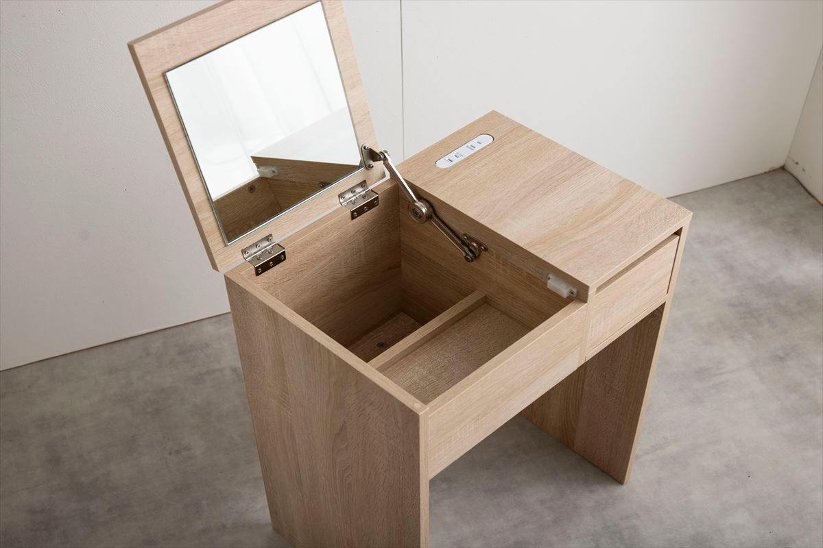 販売済み ♪コンパクトドレッサー［幅50cm］ Qure おしゃれ ドレッサー