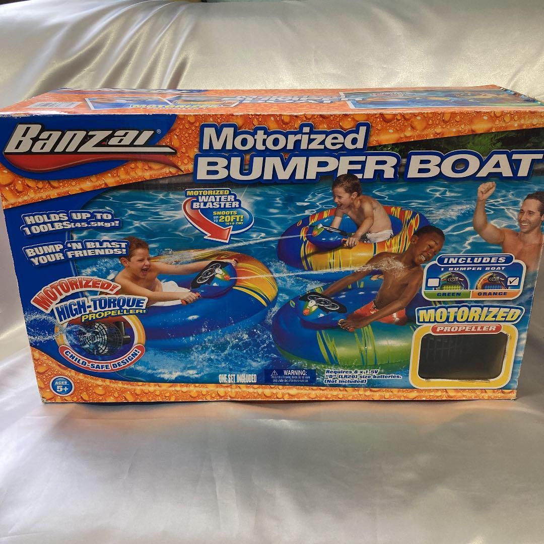 未使用 バンパーボート Banzai Motorized BUMPER BOAT - アウトドア