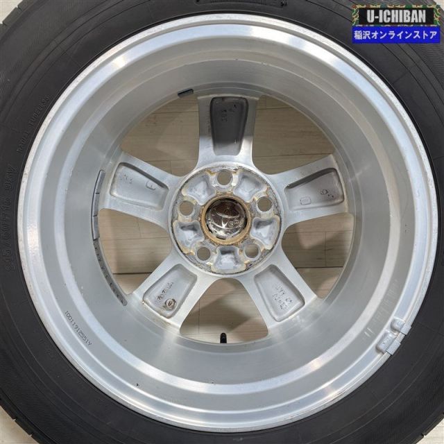 215/60R16 トヨタ マークX 純正ホイール 7-16+40 5H114.3 ブリヂストン エコピア EX20 16インチ 4本セット 740323 009