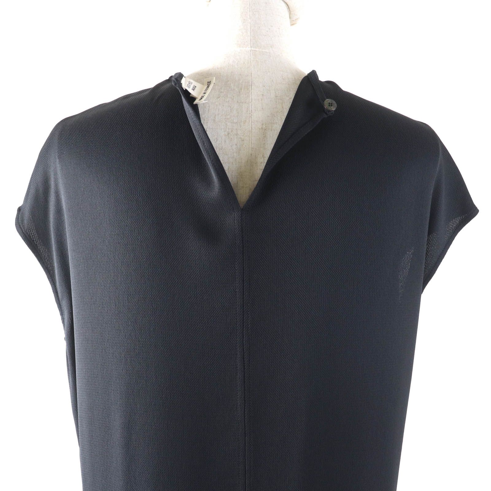 極美品☆HERMES エルメス 20AW レーヨン シルク混 フレンチスリーブ  